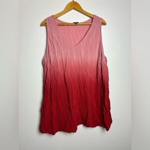 Torrid tie dye Multicolor Tank Top Blouse Plus Size 2